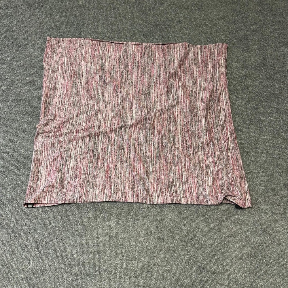Lululemon Scarf Womens OS Pink Space Dye Lightweight Vinyasa Wrap Button Loop